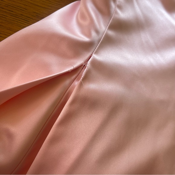 Sherri Hill  50548 blush pink rhinestone cap sleeve  short  dress 10 - Picture 9 of 16